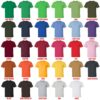 t shirt color chart - Twenty One Pilots Band Store